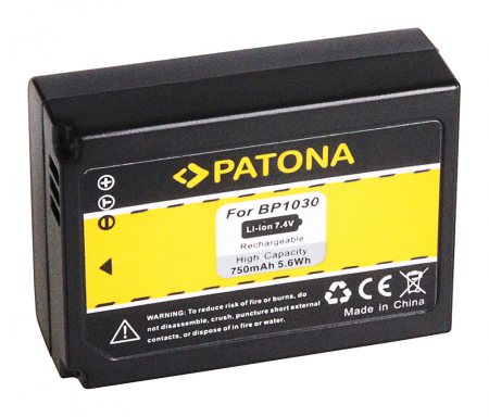 Aparate foto - Acumulator pentru Samsung ED-BP1030 750mAh Patona