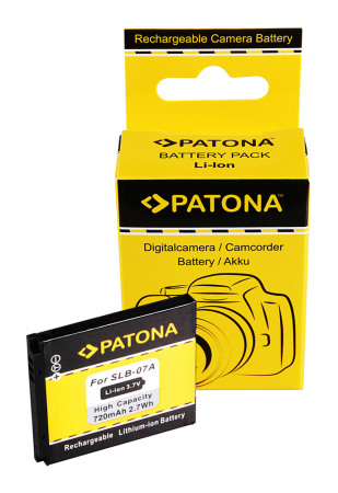 Aparate foto - Acumulator tip Samsung SLB-07A 720mAh Patona
