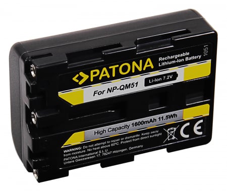 Acumulator tip Sony NP-FM55H Patona [1]