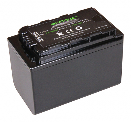 Camere video - Acumulator pentru Panasonic VW-VBD58 5200mAh Patona Premium