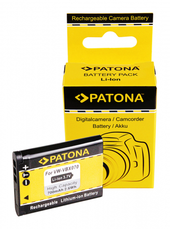 Camere video - Acumulator tip Sanyo DB-L80 700mAh Patona