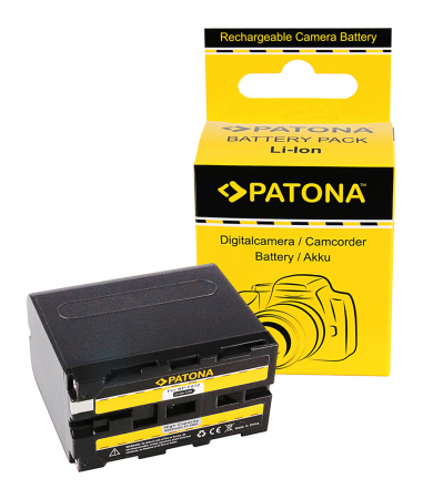 Acumulator Patona NP-F970 6600mAh pentru Sony MVC-FD200 HDR-FX1 DSR-250 DCR-VX2000 CCD-TRV99 [3]