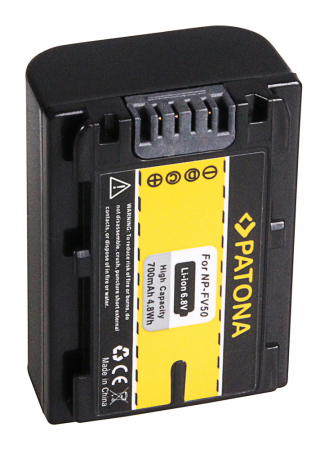 Acumulator tip Sony NP-FV50 700mAh Patona [3]