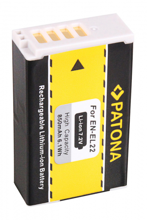 Acumulator tip Nikon EN-EL22 850mAh Patona [3]