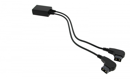 Diverse - Adaptor exterior 2 porturi D-TAP Splitter Hub 1 D-TAP mamă la 2 D-TAP tata Patona
