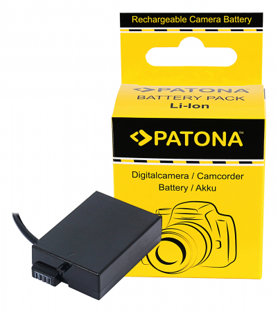 Adaptoare - Adaptor pentru acumulator D-TAP Input tip Canon LP-E8 Patona