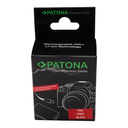 Adaptor pentru acumulator Panasonic DMW-BLK22 cu USB-C Patona Premium [5]