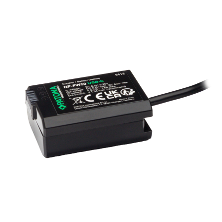Adaptor pentru acumulator Sony NP-FW50 cu USB-C Patona Premium [2]