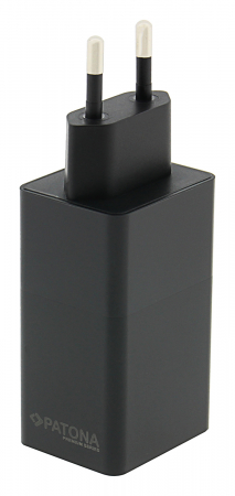 Adaptor retea GaN PD65W 2xUSB-C 1xUSB-A PD3.0 QC3.0 Patona Premium [3]