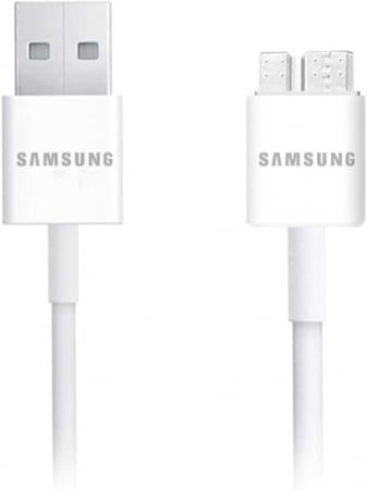 Cablu de date Samsung Galaxy S5/Note 3 USB 3.0 de încărcare și sincronizare (21 pini) [2]