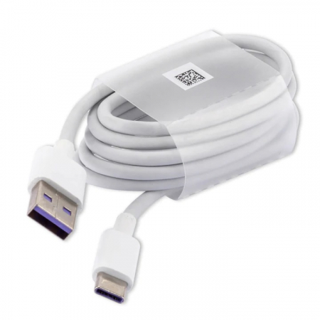 tableta - Cablu Type C Huawei HL1289 USB 3.1 original 5A alb