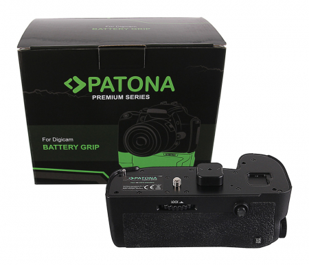 Gripuri - Grip pentru Panasonic G9 DMW-BLF19 cu telecomanda Patona Premium