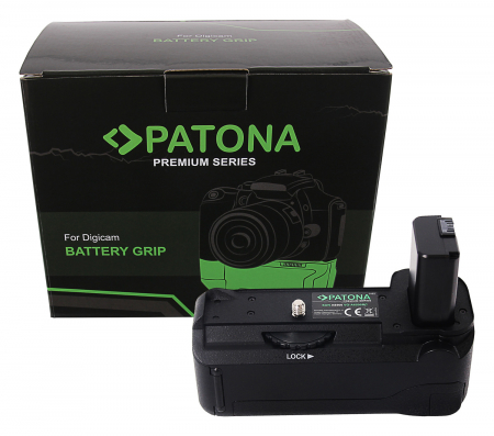 Gripuri - Grip pentru Sony A6500 NP-FW50 cu telecomanda Patona Premium