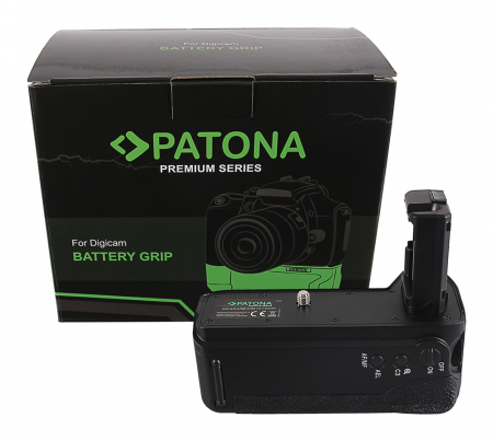 Gripuri - Grip pentru Sony A7 II  A7M2 A7R2 NP-FW50 cu telecomanda Patona Premium
