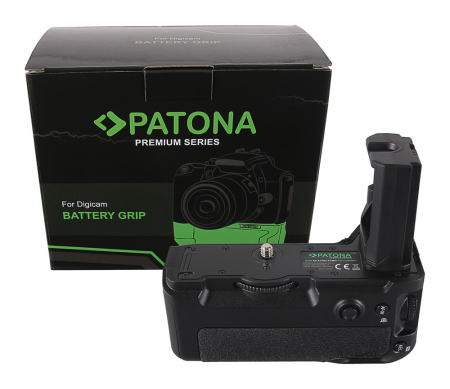 Gripuri - Grip pentru Sony Alpha A7MIII A7RIII A7III A9 NP-FZ100 cu telecomanda Patona Premium