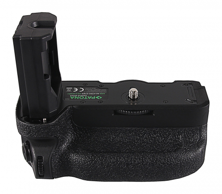 Grip pentru Sony Alpha A7MIII A7RIII A7III A9 NP-FZ100 cu telecomanda Patona Premium [2]