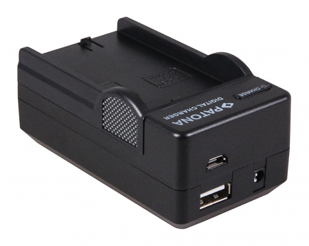 Incarcator 4in1 pentru acumulator Canon BP-208 Patona [2]