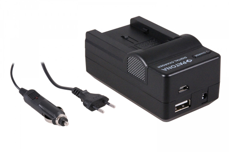 Incarcator 4in1 pentru acumulator Canon BP-808 Patona