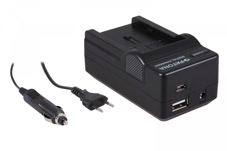 Camere video - Incarcator 4in1 pentru acumulator Canon NB-2L Patona