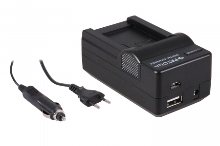 Incarcatoare - Incarcator 4in1 pentru acumulator Canon NB-7L Patona
