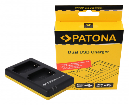Incarcator Dual USB pentru acumulator Sony NP-BX1 Patona [2]