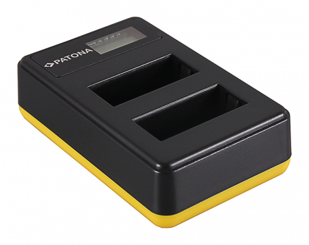 Incarcator Dual USB cu LCD pentru acumulator Canon LP-E17 Patona [2]