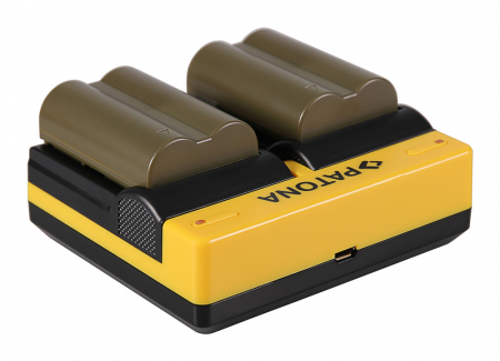 Incarcator Dual USB cu placute pentru acumulator Canon BP-508 Patona [3]