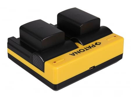 Incarcator Dual USB cu placute pentru acumulator Canon BP-808 Patona [3]