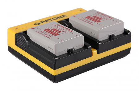 Incarcator Dual USB cu placute pentru acumulator Canon LP-E5 Patona [3]