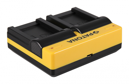 Incarcator Dual USB cu placute pentru acumulator Canon NB-7L Patona [1]