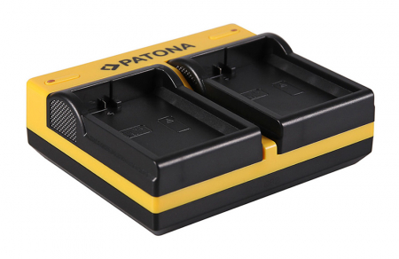 Incarcator Dual USB cu placute pentru acumulator Nikon EN-EL14 Patona [2]