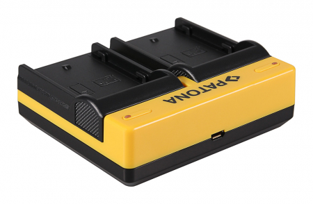 Incarcator Dual USB cu placute pentru acumulator Panasonic DMW-BLF19 Patona [1]
