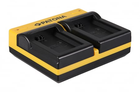 Incarcator Dual USB cu placute pentru acumulator Sony NP-FW50 Patona [2]