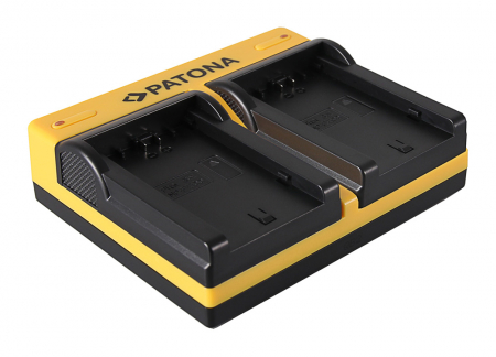 Incarcator Dual USB cu placute pentru acumulator Sony NP-FZ100 Patona [2]