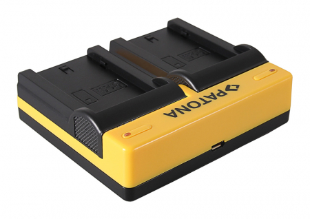 Incarcator Dual USB cu placute pentru acumulator Sony NP-FZ100 Patona [1]