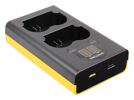 Incarcator Dual USB LCD pentru acumulator Fuji NP-W235 Patona [4]
