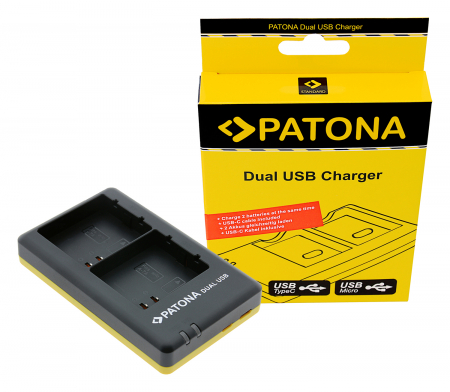 Camere video - Incarcator Dual USB pentru acumulator Arlo A-7A Patona