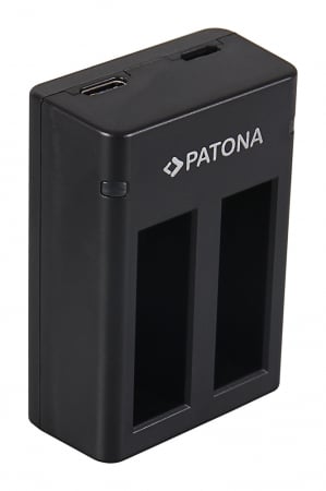 Incarcator Dual USB pentru acumulator GoPro Fusion Patona [3]