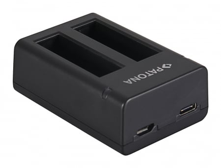 Incarcator Dual USB pentru acumulator GoPro Fusion Patona [2]