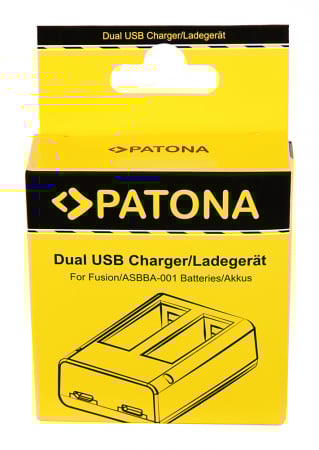 Incarcator Dual USB pentru acumulator GoPro Fusion Patona [5]