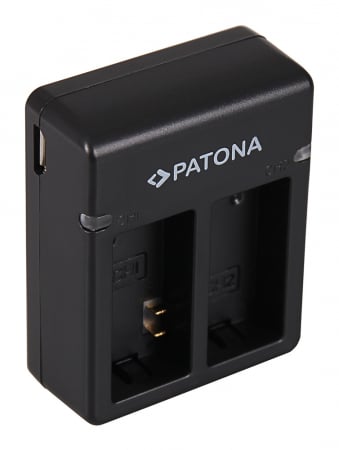 Incarcator Dual USB pentru acumulator GoPro Hero 3 AHDBT-301 Patona [2]