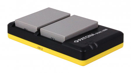 Incarcator Dual USB pentru acumulator Olympus PS-BLS5 Patona [2]