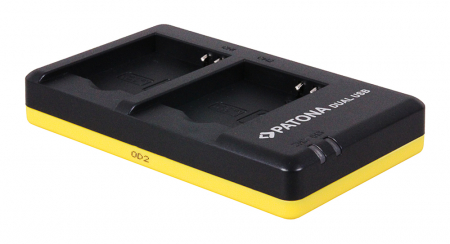 Incarcator Dual USB pentru acumulator Panasonic DMW-BCM13 Patona [1]