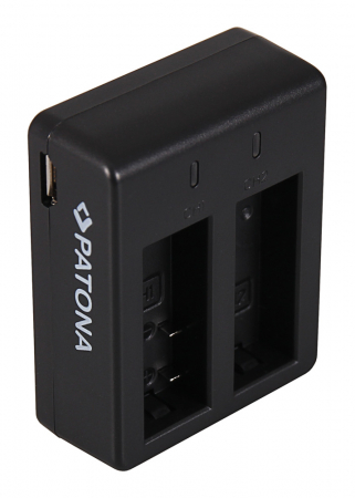 Incarcator Dual USB pentru acumulator SJCAM SJ4000 Patona [2]
