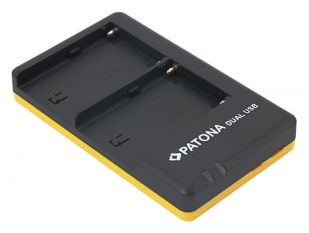 Incarcator Dual USB pentru acumulator Sony NP-F970 NP-FM500H Patona [1]