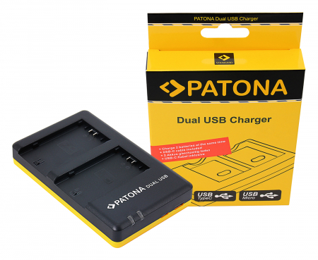 Aparate foto - Incarcator Dual USB pentru acumulator Sony NP-FZ100 Patona