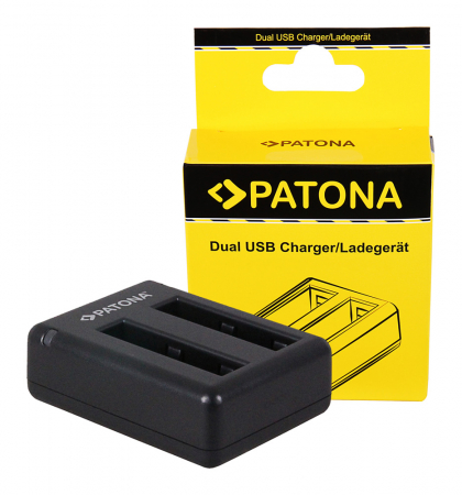 Incarcatoare - Incarcator Dual USB pentru acumulator Xiaomi AZ13-1 Patona