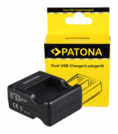 Aparate foto - Incarcator Dual USB pentru acumulator Xiaomi AZ132 Patona