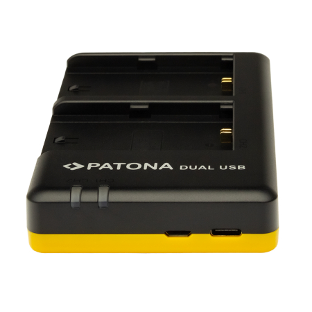 Incarcator Dual USB pentru Canon LP-EL Speedlite EL-1 EL-5 Patona [3]
