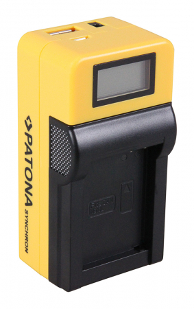 Incarcator LCD pentru acumulator Canon NB-10L Patona [3]